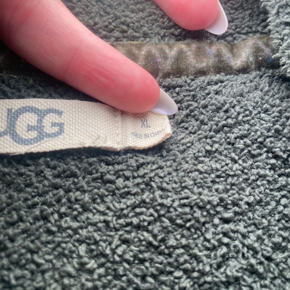 UGG Naomi Crop Cardigan in Green size XL - Picture 7 of 8